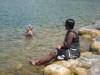 Enjoying Lake Kivu