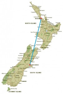 Christchurch to Aukland