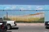 Wall on Mexican side